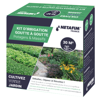 Kit d'Irrigation Goutte  Goutte 30m