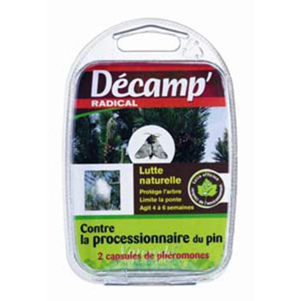 Phéromones Contre la Processionnaire du Pin x 2 Caps Décamp Radical