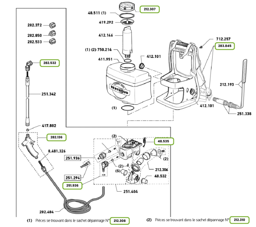 pulvérisateur Vermorel Vermorel-2000-860