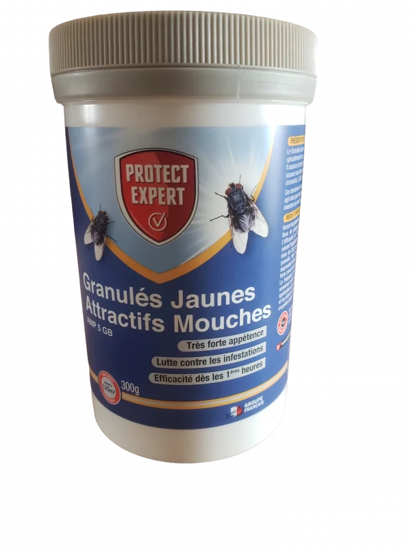 granulés attractifs de mouches