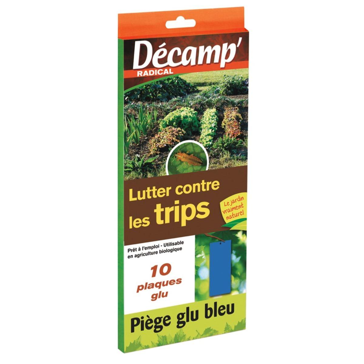 Piège chromatique bleu contre le thrips 