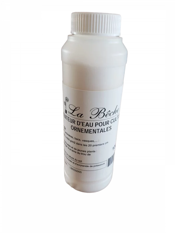 rétenteur d'eau en flacon de 100g