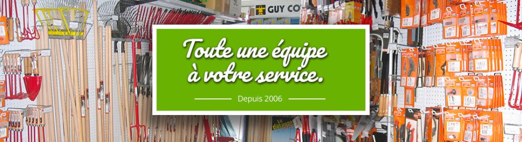 Toute une équipe à votre service