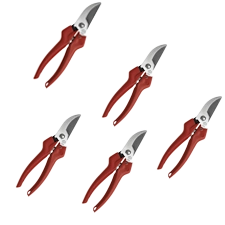 lot de 5 épinettes FELCO à manche rouge
