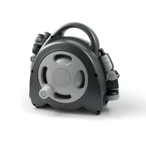 Dévidoir portable aquabag maxi de couleur grise pour arrosage pratique