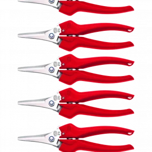 lot de 5 sécateurs épinettes à lames droites FELCO 310