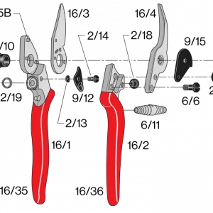 Pièces détachées pour sécateur FELCO 16