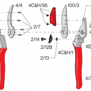 Pièces détachées pour sécateur FELCO 4C&H