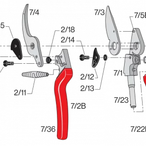 Pièces détachées pour sécateur FELCO 7