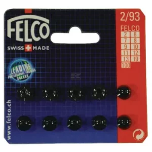 Set Amortisseurs (2/93) pour Secateur Felco 2, 6, 7, 8, 9,10,11, 12, 13,16,17,19,100,6CC,8CC,50,51enant 2/12, 2/13, 2/14, 2/15, 2/18, 2/20 (Copie)