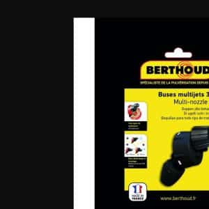 Kit buse multi-jets 3 en 1 Berthoud 100-100-651, emballage et buse