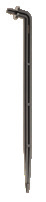 Piquet coudé noir Netafim 02085-001000 pour micro-tube 3/5 mm, illustration fabricant